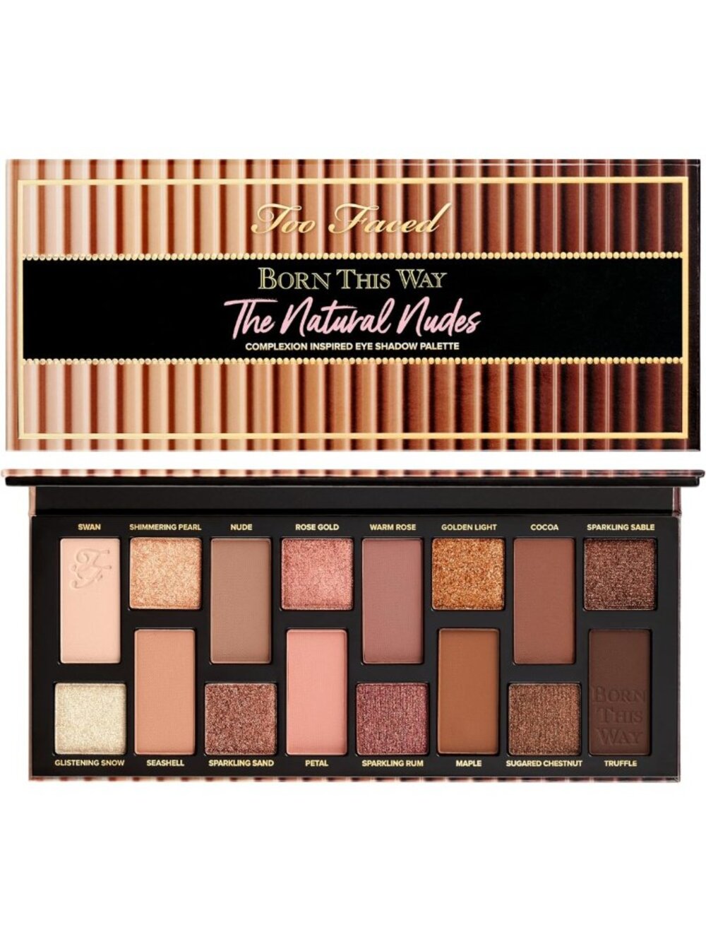 Natural Nudes Eye Shadow Palette | High Pigment & Shimmer | 0.42 oz Makeup